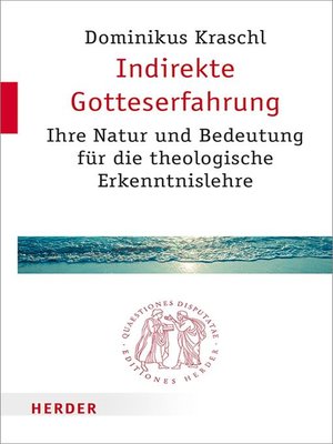 cover image of Indirekte Gotteserfahrung